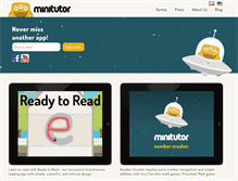 Tablet Screenshot of minitutor.net